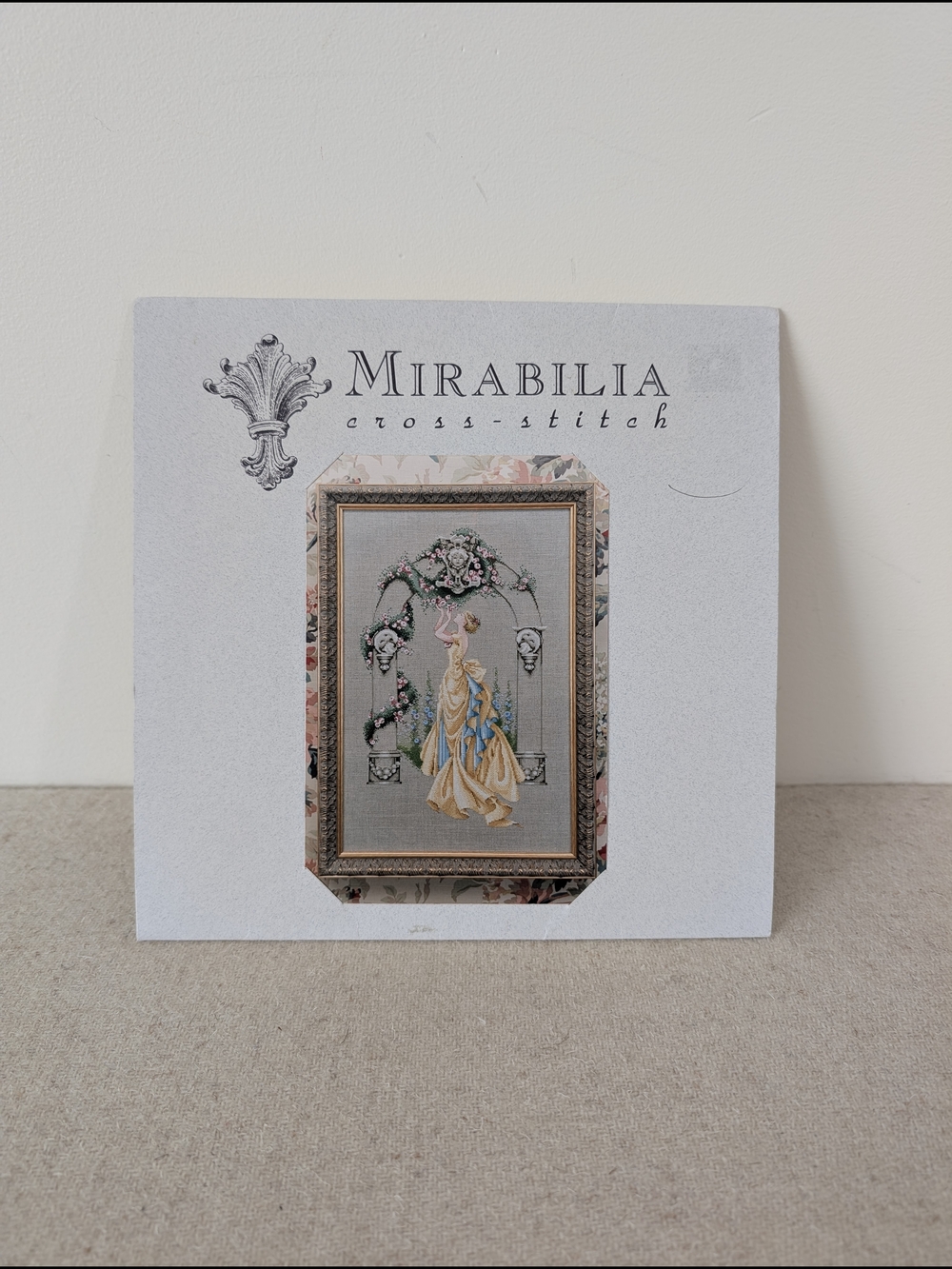 Mirabilia Rose of Sharon Counted Cross Stitch Chart  Nora Corbett 1994 MD3